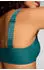 Puma Swim Women Bandeau Top Bikini Top - emerald ice
