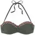 Lascana Bikini Top (29273810) oliv/leo