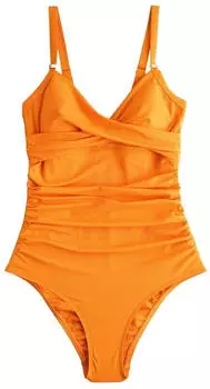 Next Fashion Tummy Control Badeanzug 3er-Pack (31565468 / 31720608) orange