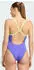 Adidas Thin Straps V-Back Swimsuit (JVC42) solar purple