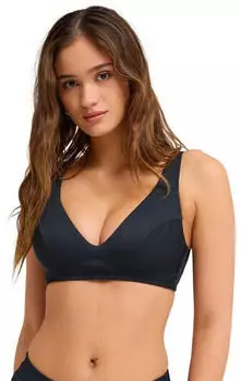 Roxy Love Triangel-Bikini-Top (ERJX305631-KVJ0) anthrazit