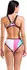 Arena One Placement Tech Back Badeanzug Slim Fit (010671-505) multi-black/hellblau
