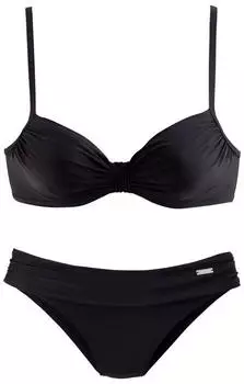 Lascana Italy B&uuml;gel-Bikini (423405) schwarz