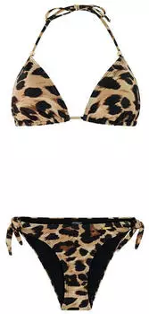 Protest PRTOlea Triangel Bikini Regular Fit (72661060) leopard camel/cappuccino