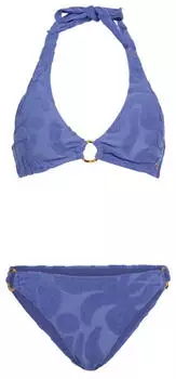 Brunotti Hollymai-Jacquard Bügel-Bikini (2612320211) marlin blue