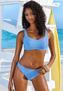 s.Oliver B&uuml;gel-Bikini-Top blau