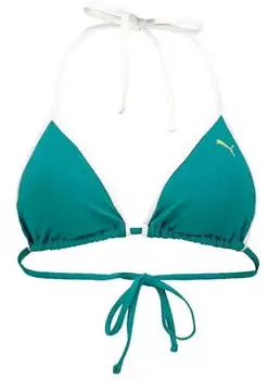 Puma Swim Women Triangle Top 1P petrol