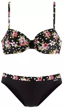 Lascana Underwire Bikini schwarz