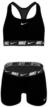 Nike Racerback Sport Bikini Set (NESSG730-001) schwarz