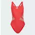 Adidas Logo C-Back Badeanzug Semi Lucid Red / White (IA2318)