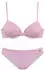 s.Oliver Bügel-Bikini in Knoten-Optik (15804513) rosé/weiß