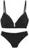 Lascana Triangel-Bikini mit modischer Zierschnalle (52283735) schwarz