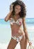 Lascana Salsa Push-Up-Bikini-Top mit Blumenprint grün/rosa/bordeaux/weiß