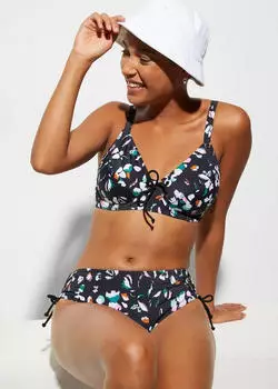 bonprix Bügel-Bikini Minimizer-Passform (90684495) schwarz