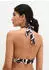 Marc O'Polo Abstract Floral AOP Bandeau-Bikini-Top (23435832) schwarz/weiß cotton print
