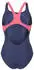 Arena Graphic Swimsuit Swim Pro Back Badeanzug (011182) navy-shocking pink