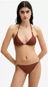 Marc O'Polo Triangel-Bikini-Top (26Q1W00597) breezy leaf cappuccino