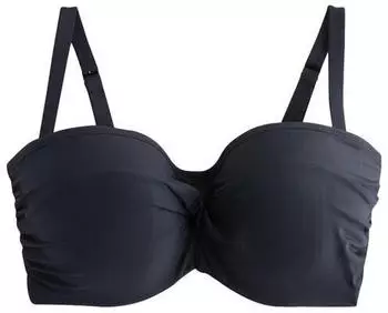 Next Fashion Ungepolsterter Bügel-Bikini-Top schwarz