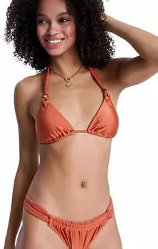 Roxy Solid Essentials Triangel-Bikini-Top (94200150) ginger spice