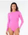 Rip Curl Premium Surf Langarm Badeanzug (15CWRV) super pink