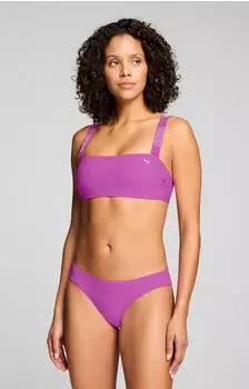 Puma Swim Women Brazilian Bikini Bottom (45317726) electric orchid