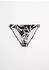 Marc O'Polo Bandeau Bikini Top Abstract Floral AOP (41200214) schwarz/weiß cotton print
