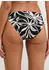 Marc O'Polo Bandeau Bikini Top Abstract Floral AOP (41200214) schwarz/weiß cotton print