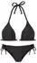 Lascana Triangel-Bikini mit Zierriegel (26035448) schwarz