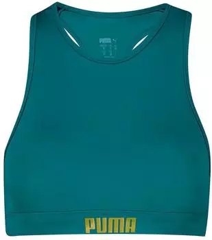 Puma Low Impact Long Line Seamless Bra (100000088) emerald ice