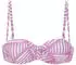 Lascana Malia Bügel-Bandeau-Bikini-Top lilac-cream