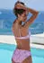 Lascana Malia Bügel-Bandeau-Bikini-Top lilac-cream