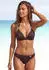Lascana Triangel-Bikini mit Details aus Zierperlen (51413850) dunkel braun