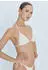 Lascana Triangle Bikini Top im Glitzer Look (74221967) beige