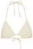 Lascana Triangle Bikini Top im Glitzer Look (74221967) beige