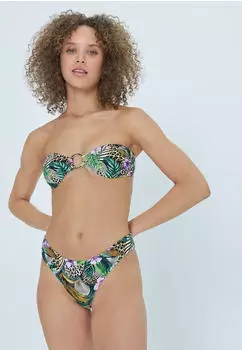Lascana Bandeau Bikini mit Zierdetail mehrfarbig