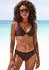 Lascana Bikini Top Bügel braun