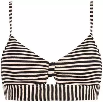 Protest MIXSuperbad Triangel Bikini Oberteil schwarz/offwhite