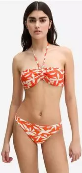 Marc O'Polo Firecracker Floral Triangel-Bikini-Top (288893) orange/weiß