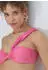 Lascana Gladys Bandeau-Bikini-Top in Glitzeroptik (96734022) pink glitter