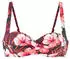 Lascana Loria Badeanzug mit Shaping-Effekt / Bügel-Bandeau-Bikini-Top in Wickeloptik (93294055) oliv/orange/blau