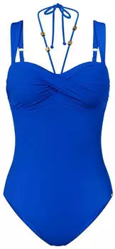 Triumph Summer Twist Bandeau Badeanzug (10226488) racing blue