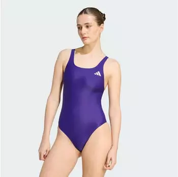 Adidas Badeanzug mit V-förmigem Rückendesign collegiate purple (KS2951)