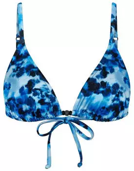 Triumph Midnight Swim Bikini Top ohne Bügel (10226463) blau