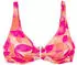 Lascana Tilly Bügel-Bikini-Top mit Allover-Print (34452666) beere/pfirsich
