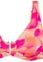 Lascana Tilly Bügel-Bikini-Top mit Allover-Print (34452666) beere/pfirsich
