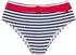 s.Oliver Elain Highwaist-Bikini-Hose mit Gürtel und Zierring (35867730) marine/weiß