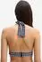 Marc O'Polo Shiny Triangle Bikini Top navypeonycheck