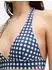 Marc O'Polo Shiny Triangle Bikini Top navypeonycheck