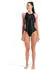 Arena Arena Merydian / One Next / Feel Bloom Swim Pro Back Badeanzug (010649) schwarz/martinica/weiß