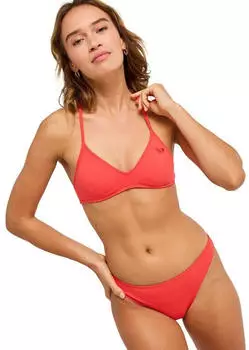 Roxy Solid Essentials Triangle Bikini Top (ERJX305650) pink